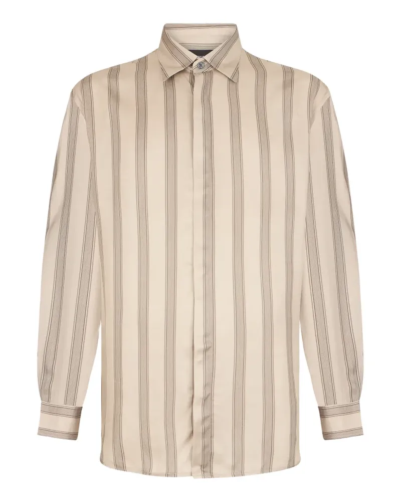 Emporio Armani striped shirt - Nude Nude