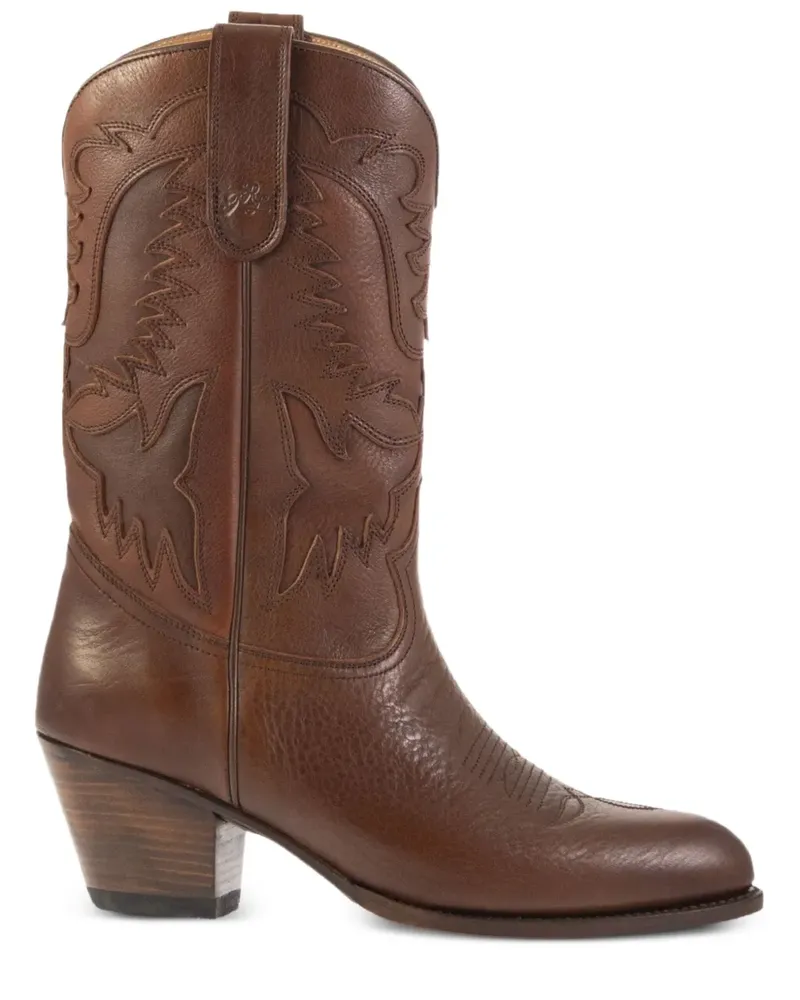 Ralph Lauren Cowboystiefel aus Leder 70mm - Braun Braun