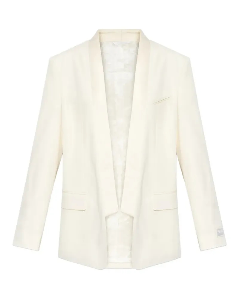 Kenzo shawl lapel pocket blazer - Nude Nude