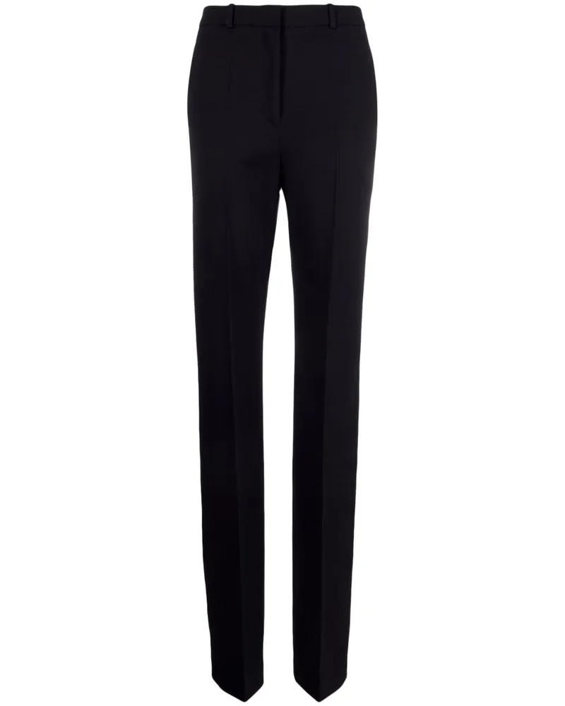 Mach & Mach Klassische Hose mit Bügelfalten - Schwarz Schwarz