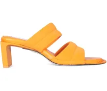 Sandalen mit Riemen - Orange