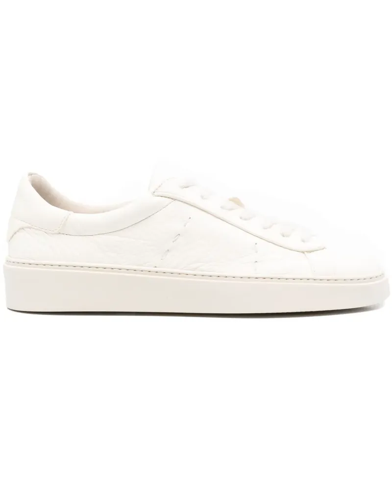 Eleventy Sneakers aus Leder - Nude Nude