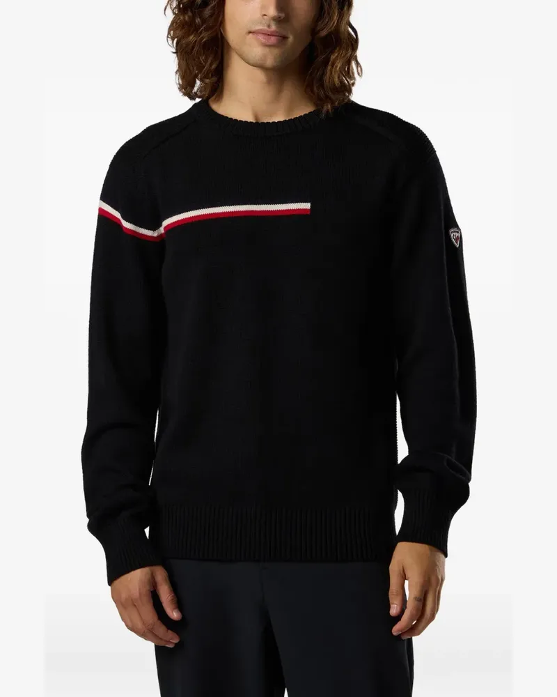 Rossignol Odysseus crew-neck sweater - Schwarz Schwarz