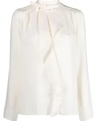 Isabel Marant Bluse mit Rüschendetail Nude