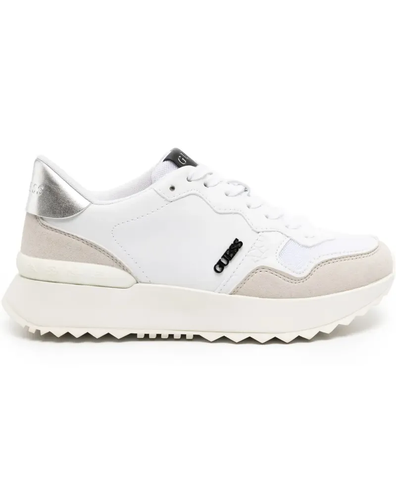 Guess Vinna Wedge-Sneakers - Weiß Weiß