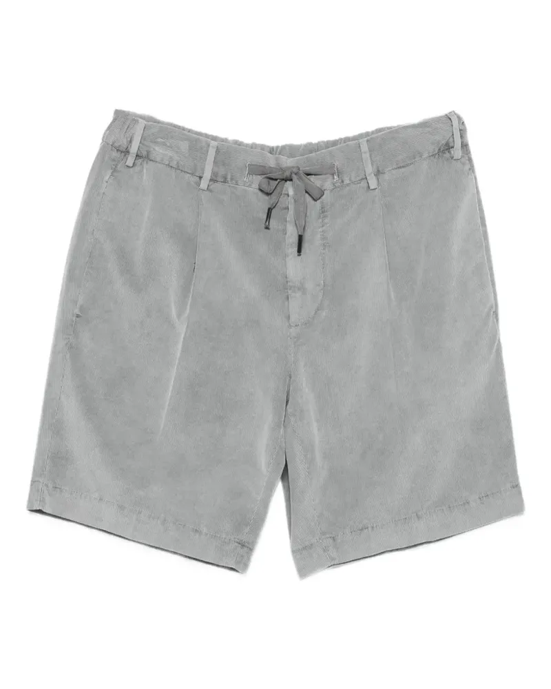 Biagio Santaniello corduroy-effect shorts - Grau Grau