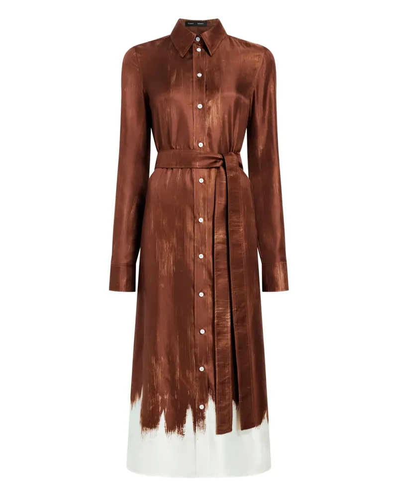Proenza Schouler Amaya Kleid - Braun Braun