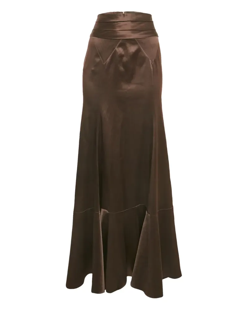 Just Cavalli Klassischer Maxirock - Braun Braun