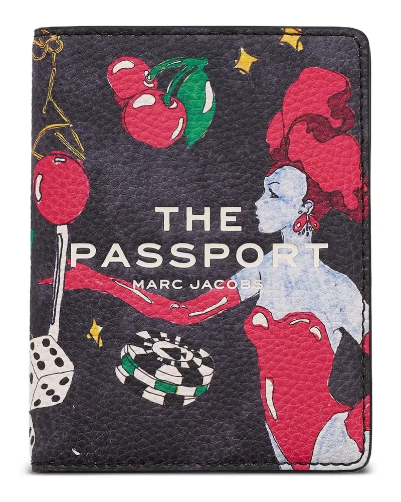 Marc Jacobs The City Pass-Etui - Schwarz Schwarz