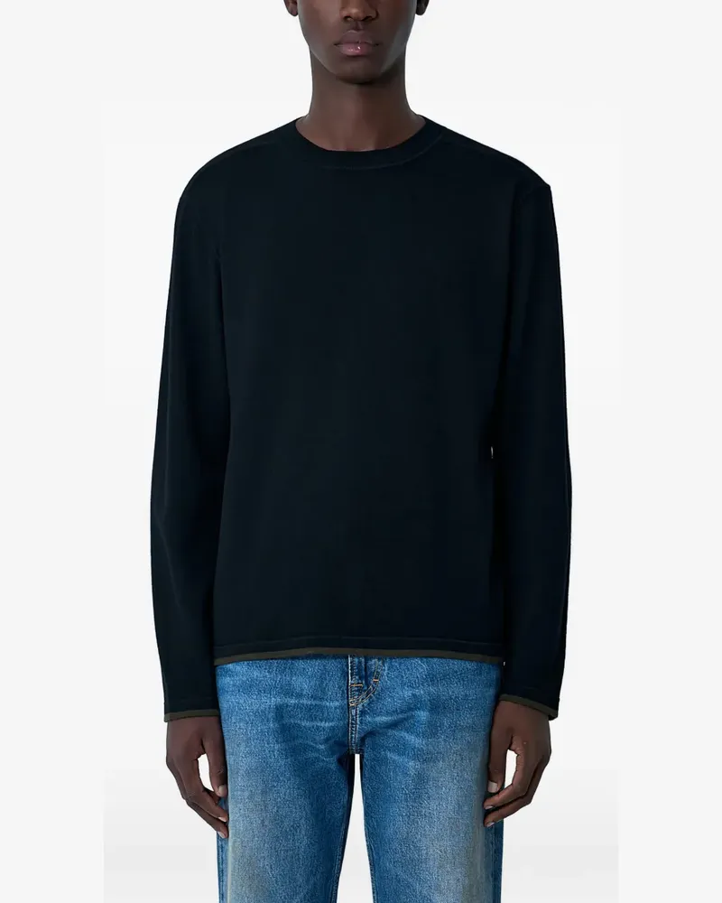 Margaret Howell Pullover mit Rundhalsausschnitt - Schwarz Schwarz