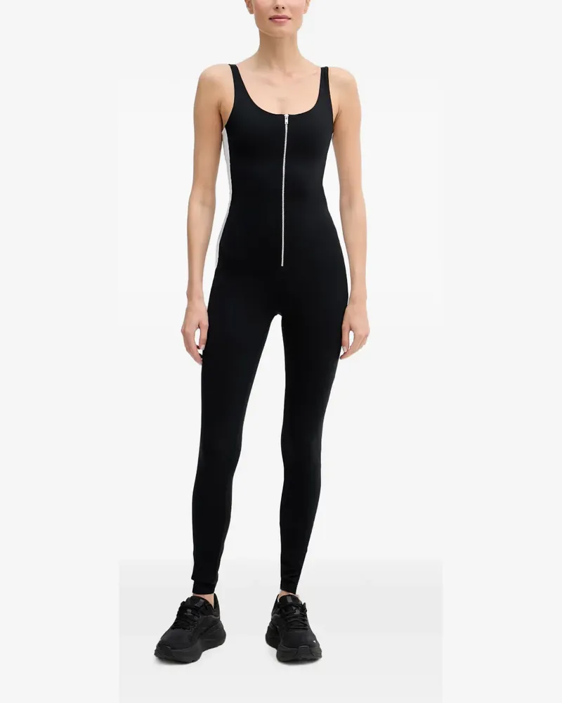 FUSALP Biarrita Sport-Jumpsuit mit Reißverschluss - Schwarz Schwarz