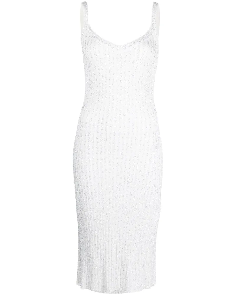 Missoni Kleid mit Pailletten - Weiß Weiß