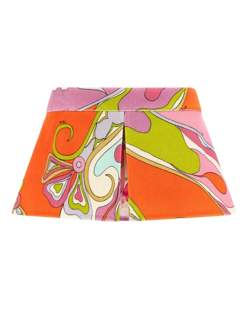 Emilio Pucci Shorts mit Blumenprint - Orange Orange