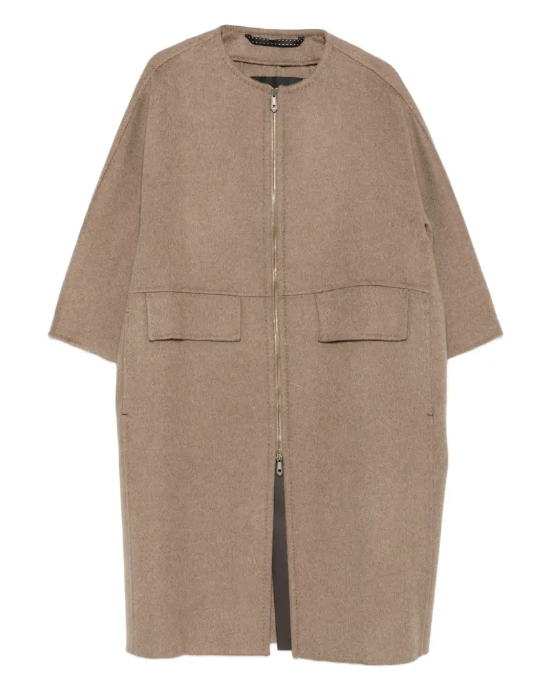 Max Mara Mantel aus Kaschmir - Braun Braun