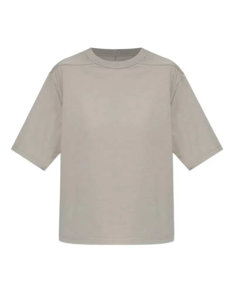 Rick Owens seam-detail T-shirt - Grau Grau