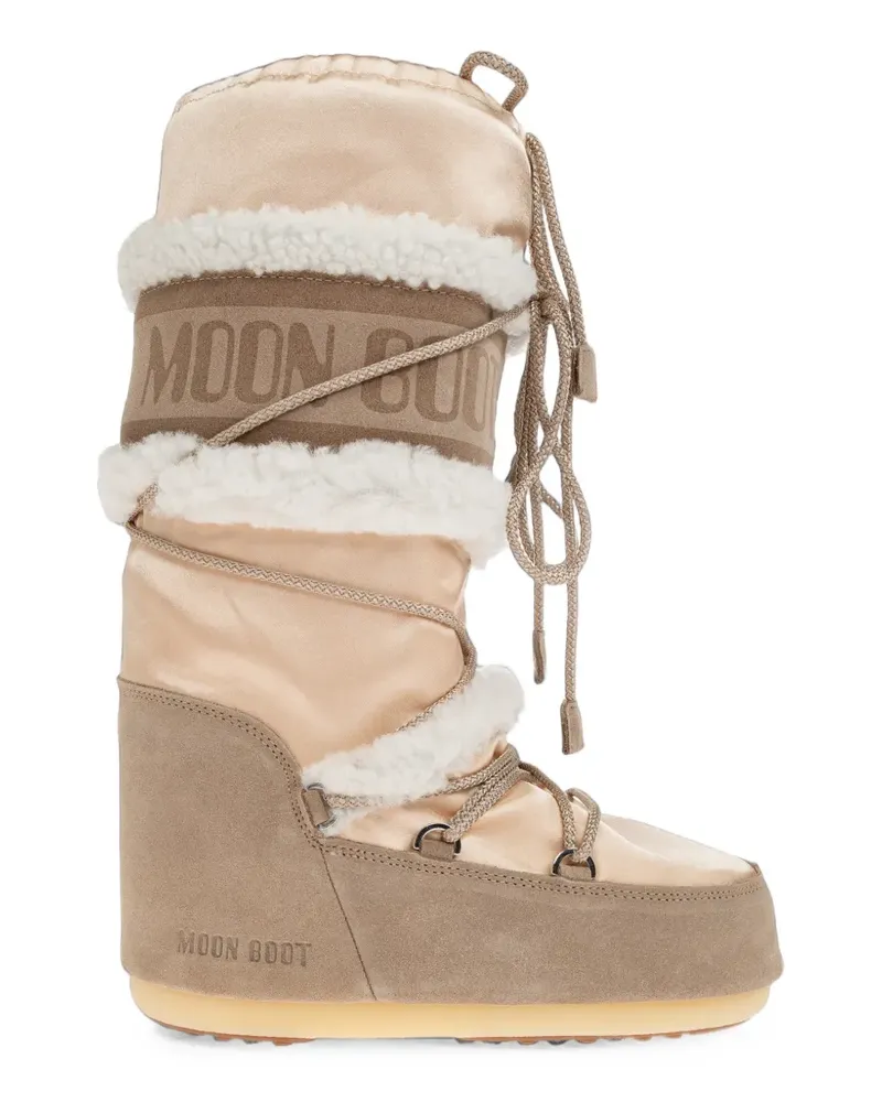 Moon Boot Icon Pearly Plus Stiefel - Nude Nude
