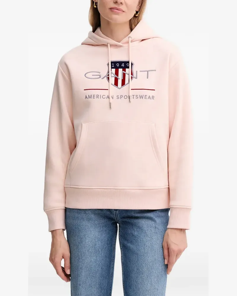 Gant Archive Shield hoodie - Rosa Rosa