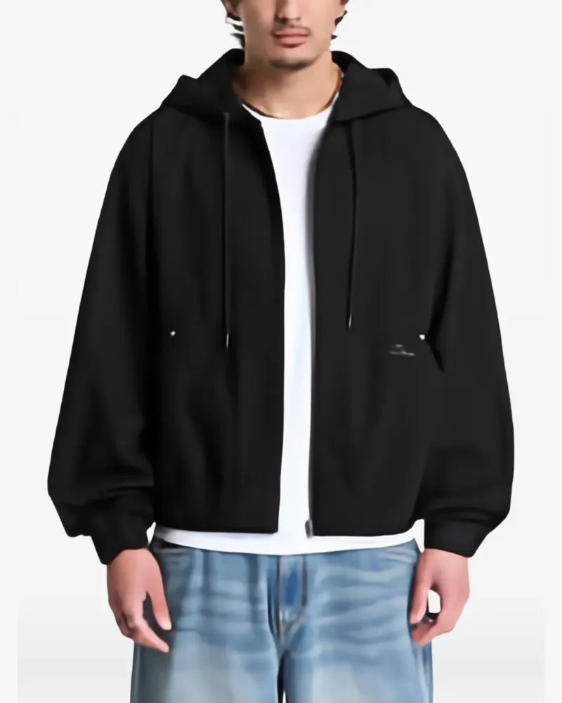 Dime hooded jacket - Schwarz Schwarz