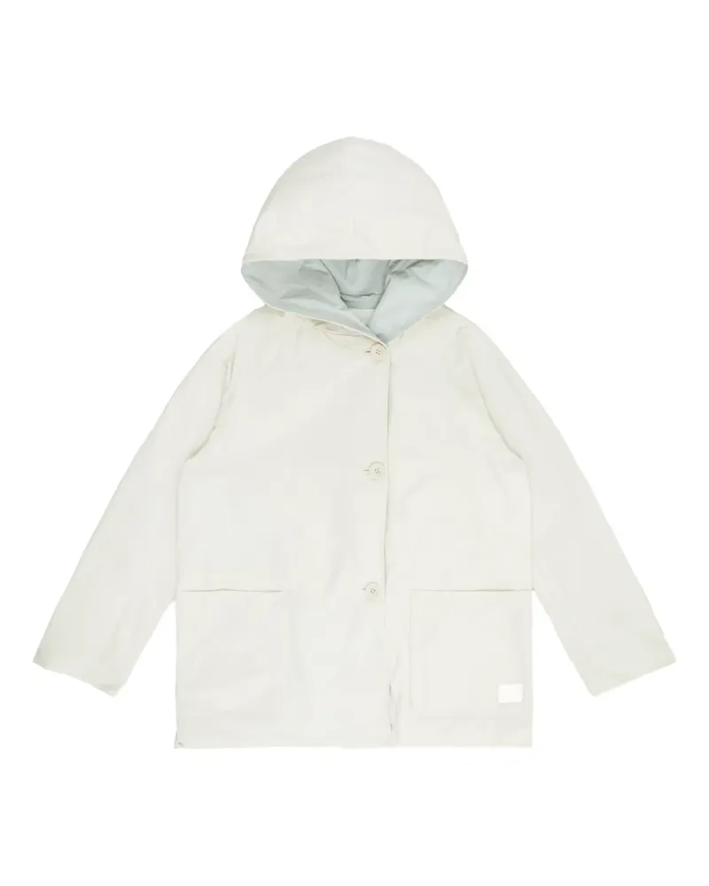 OOF WEAR Kapuzenjacke mit Knöpfen - Weiß Weiß