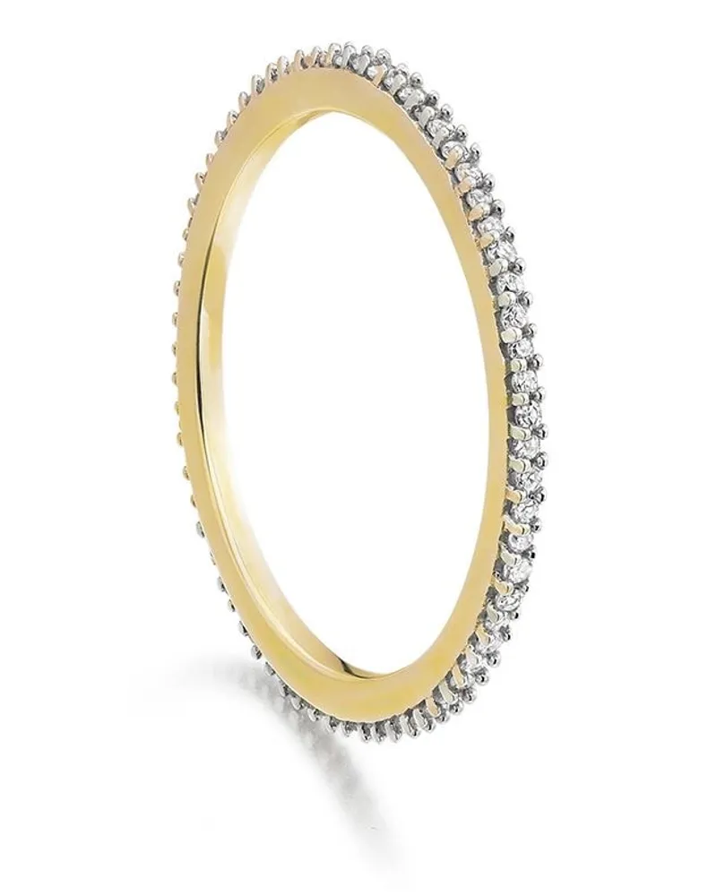 Monica Vinader Eternity' Ring mit Diamanten Gold