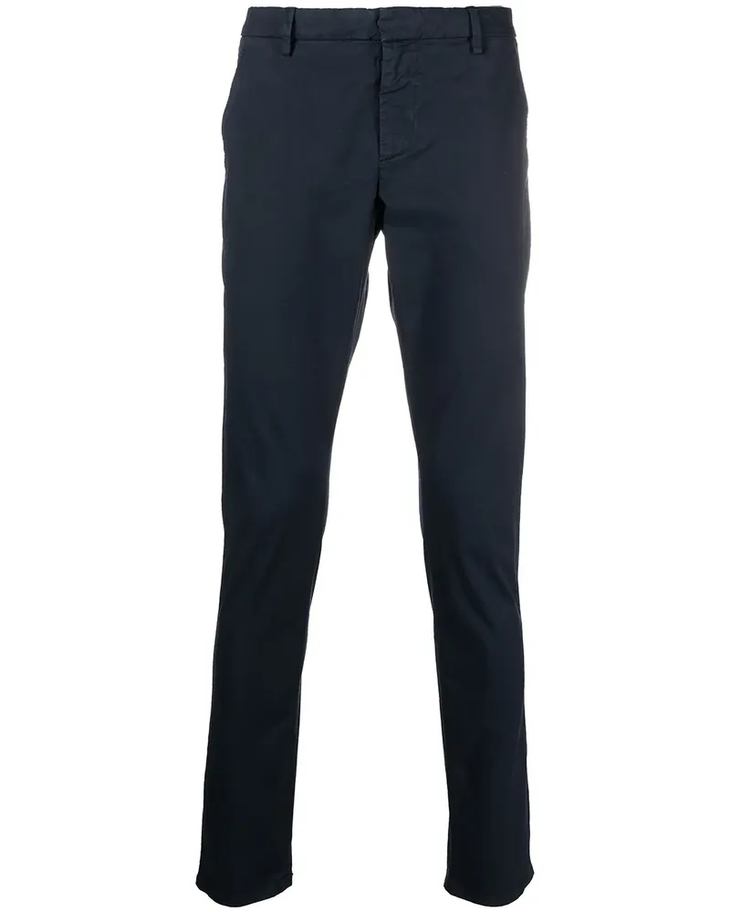 Dondup Chino mit geradem Bein - Blau Blau