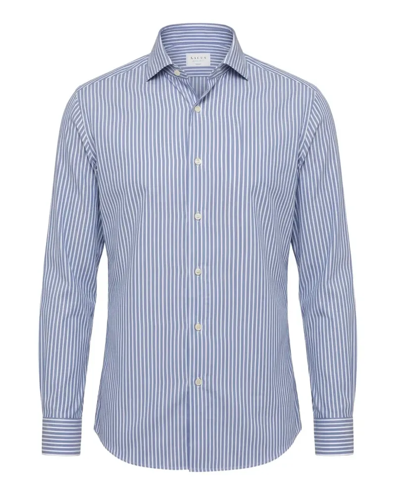 XACUS striped long-sleeve shirt - Blau Blau