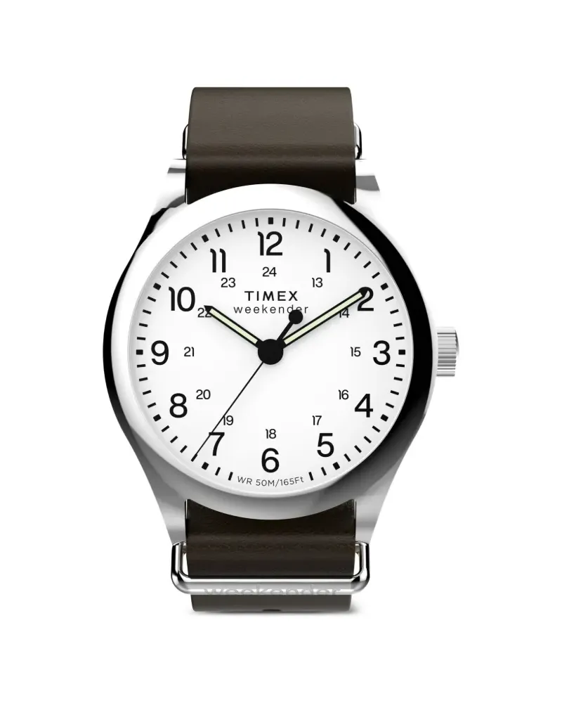 Timex Weekender New England 39mm - Weiß Weiß