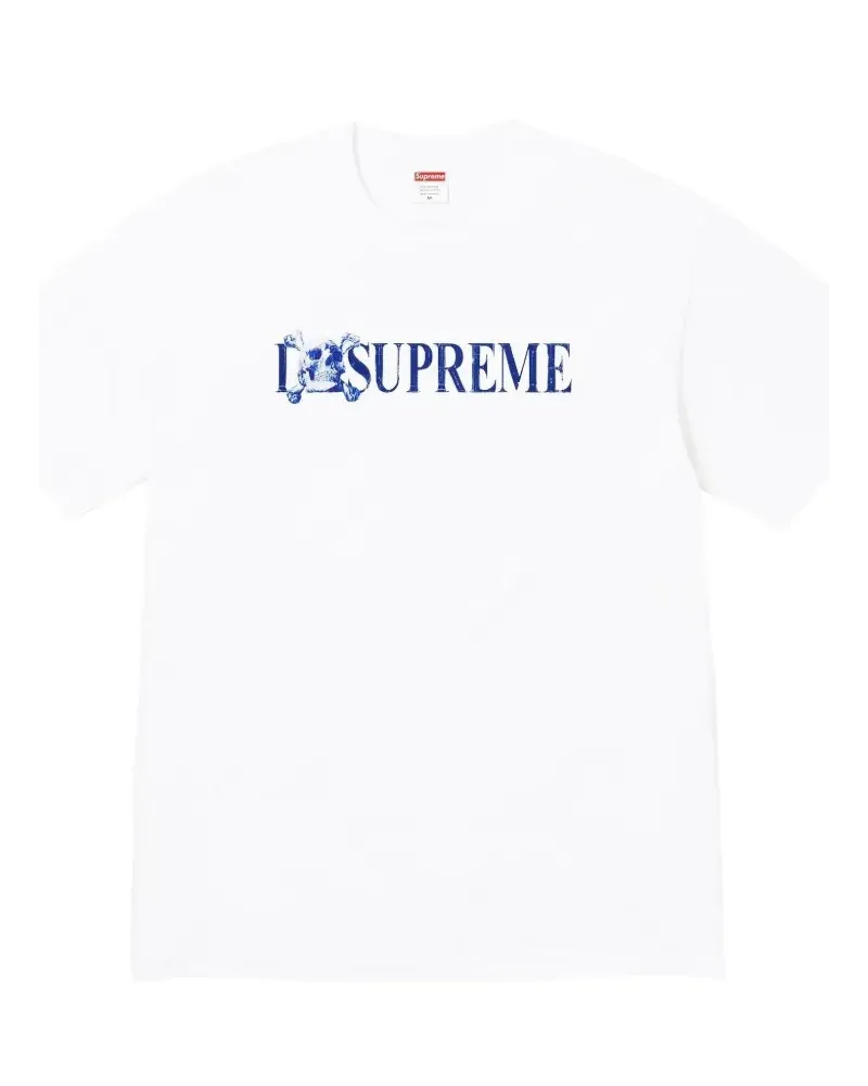 Supreme Being Skull T-Shirt - Weiß Weiß