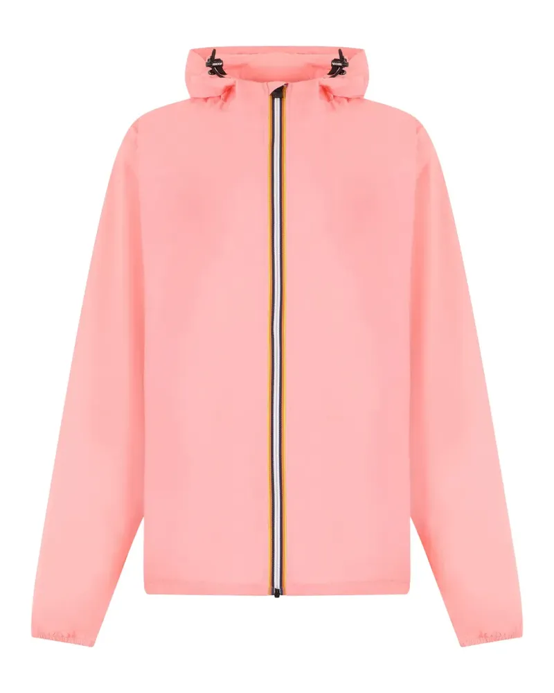 K-Way Le Vrai 3.0 Claude hooded zip-up jacket - Rosa Rosa