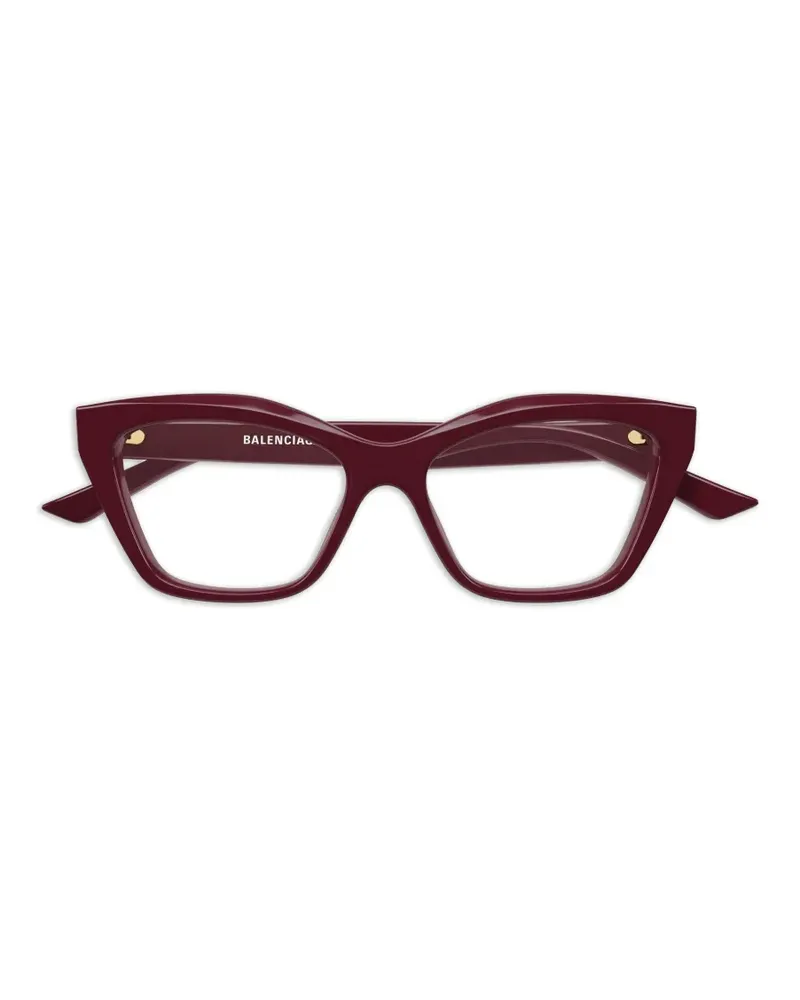 Balenciaga Cat-Eye-Brille - Rot Rot