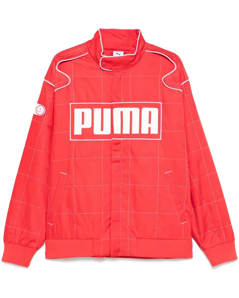 Puma Relaxed Racer Jacke - Rot Rot