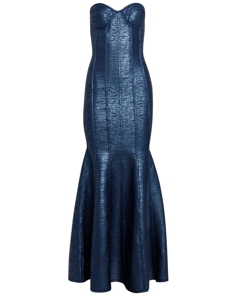 Retrofête Verity Kleid - Blau Blau