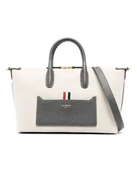 Thom Browne Aktentasche mit Ripsband-Schlaufe Nude