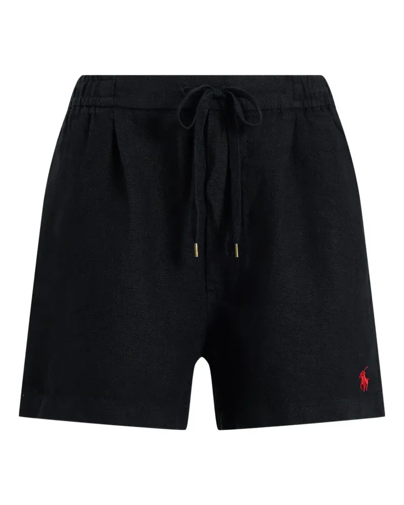 Ralph Lauren logo-embroidered drawstring shorts - Schwarz Schwarz