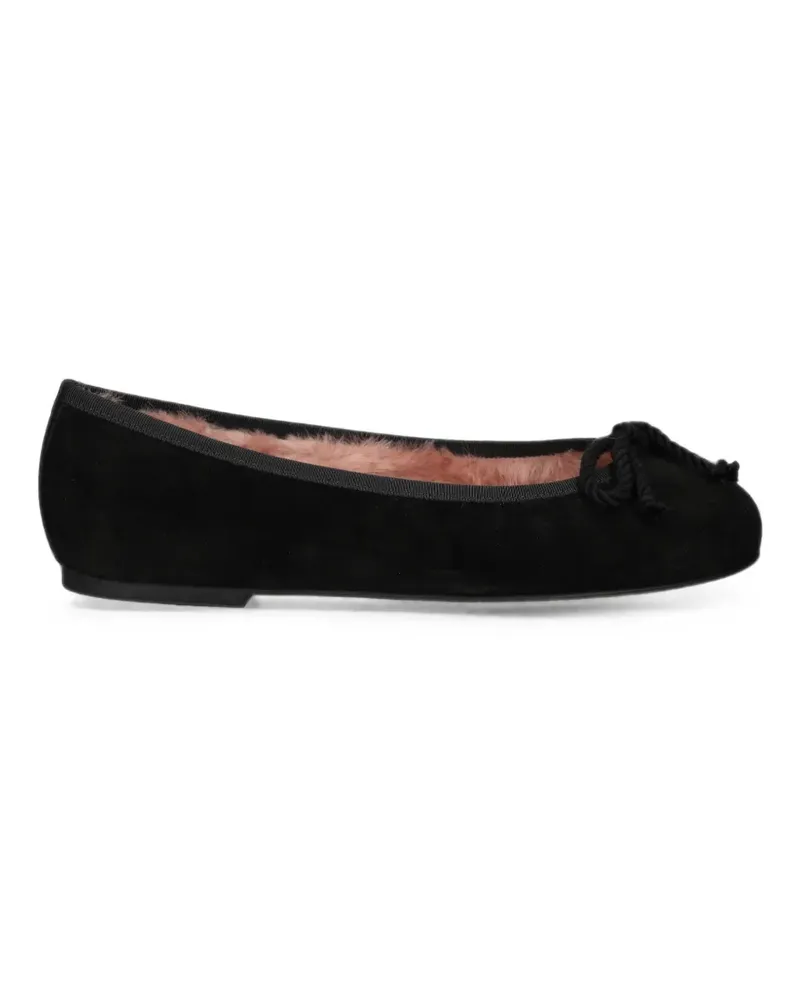 Pretty Ballerinas Rosario Ballerinas mit Schleife - Schwarz Schwarz