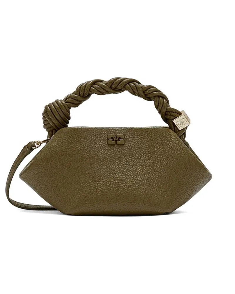Ganni mini Bou tote bag - Grün Grün