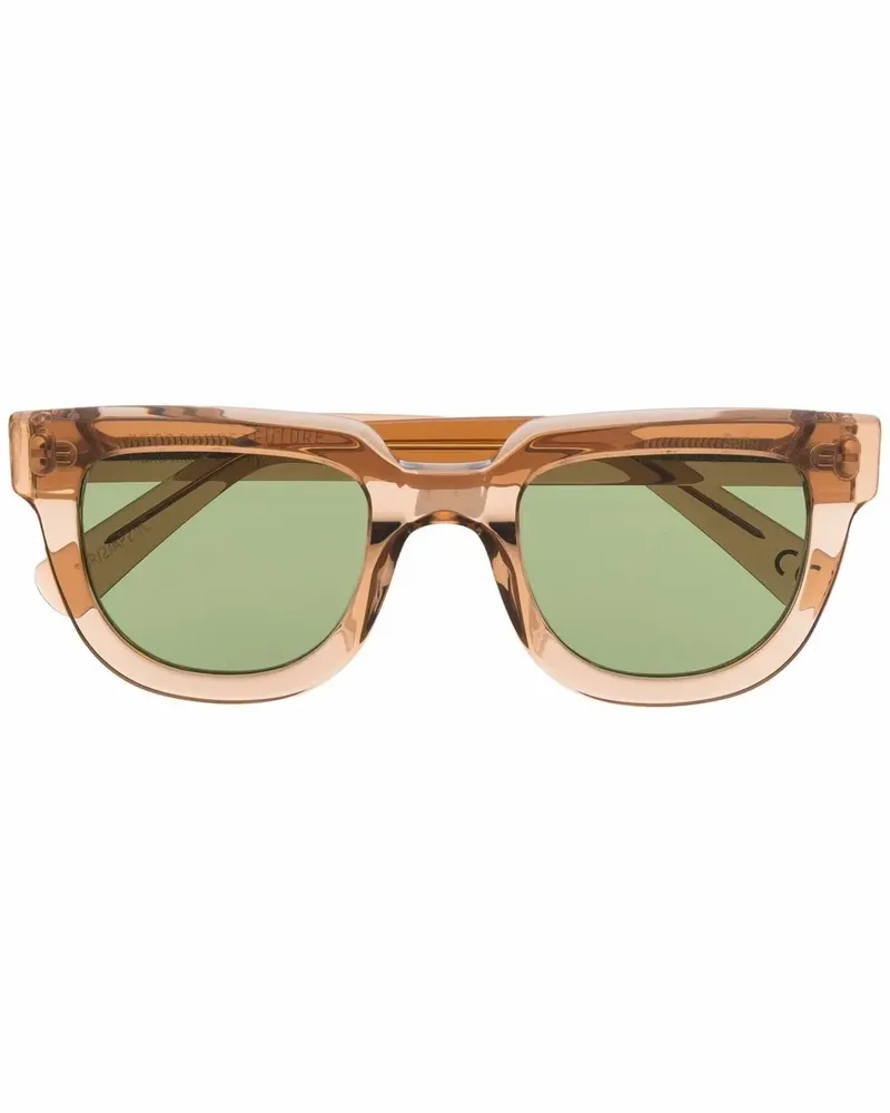 RETROSUPERFUTURE Eckige Sonnenbrille - Nude Nude