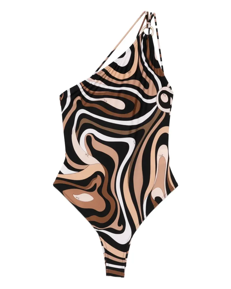 Emilio Pucci Asymmetrischer Badeanzug - 066 066
