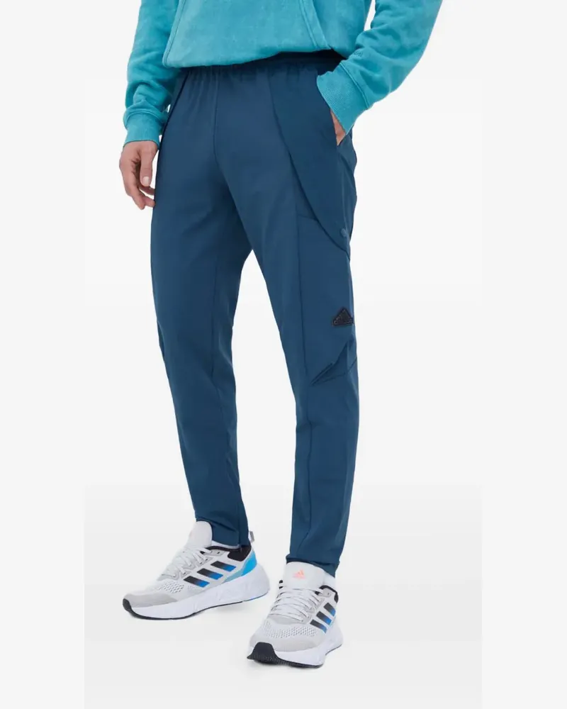 adidas zip-ankle track pants - Blau Blau