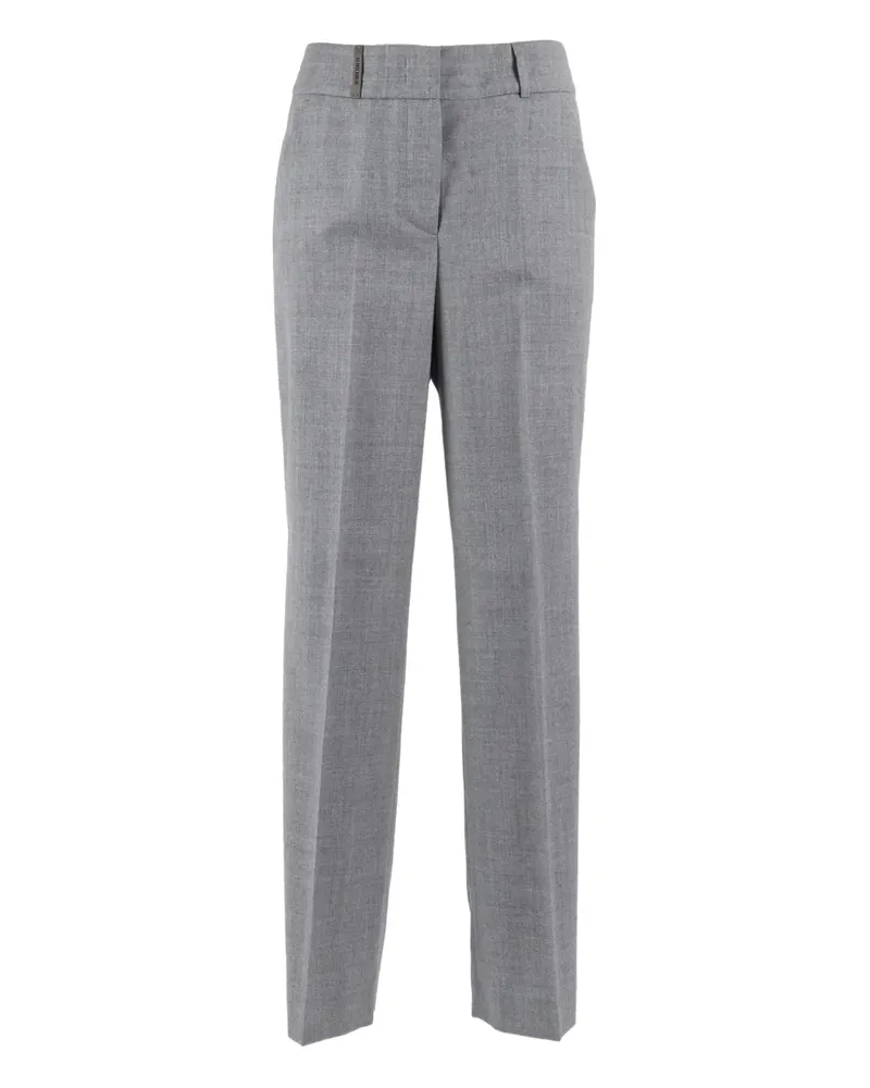 Peserico wool trousers - Grau Grau