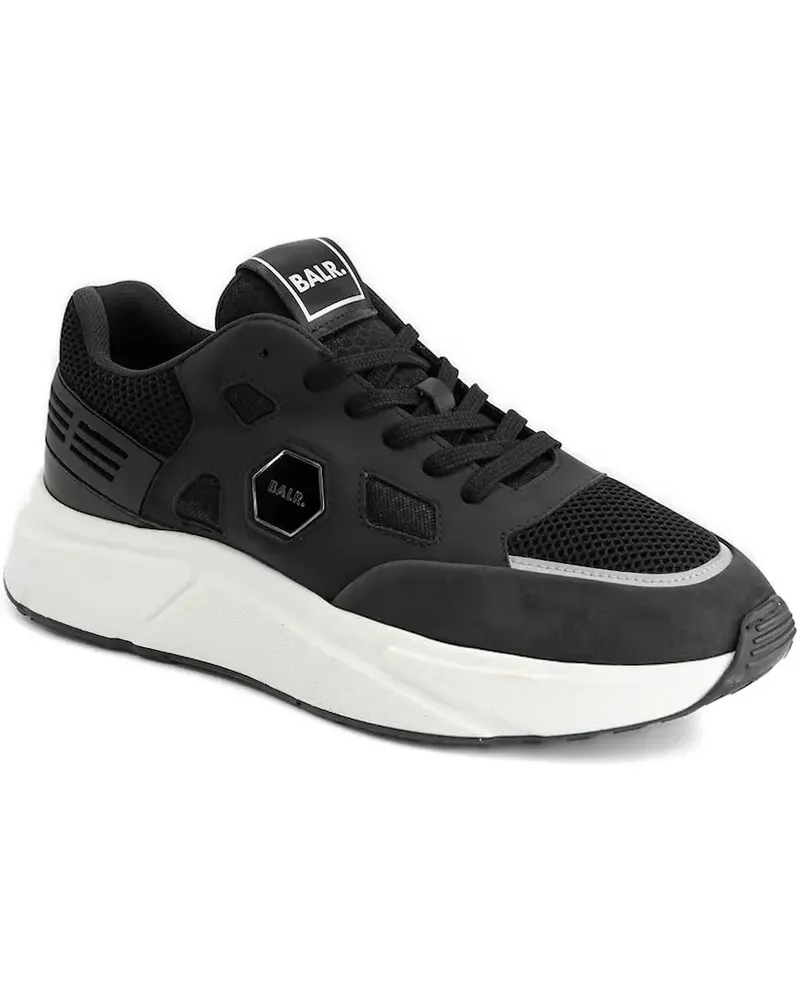 BALR. Hexline Mesh Runner Sneakers - Schwarz Schwarz