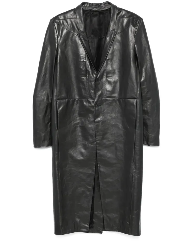 Rick Owens Lido Mantel - Schwarz Schwarz