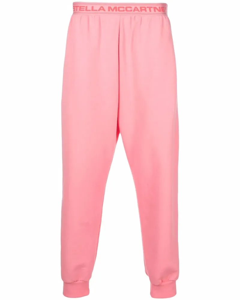 Stella McCartney Jogginghose mit Logo-Bund - Rosa Rosa