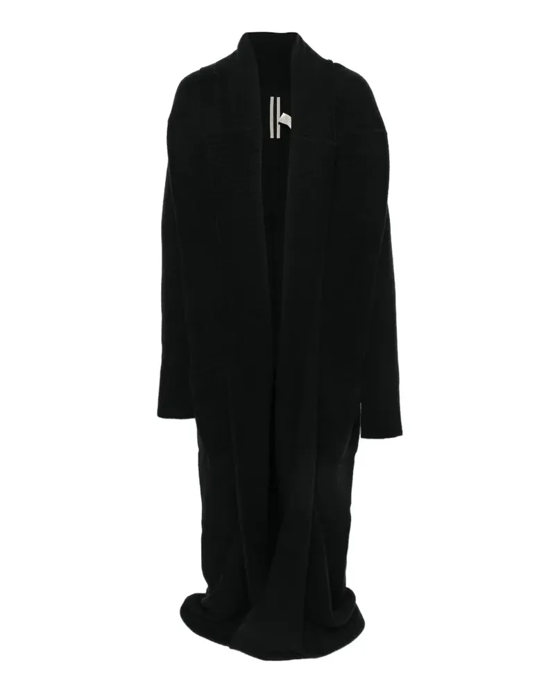 Rick Owens Dafne Cardigan mit Morgenmantel - Schwarz Schwarz