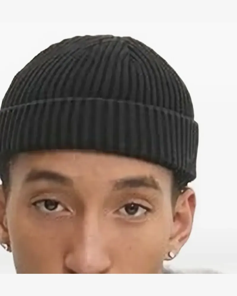 Karl Kani Gesteppte Kapuzenjacke - Schwarz Schwarz