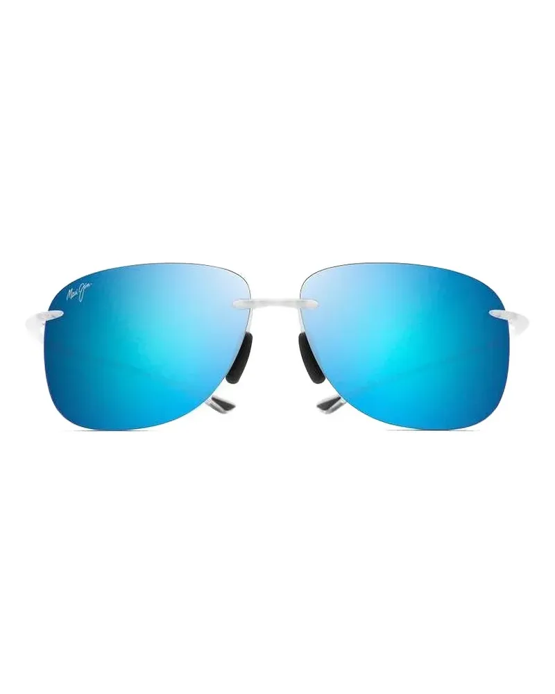 Maui Jim Hikina rimless sunglasses - Silber Silber