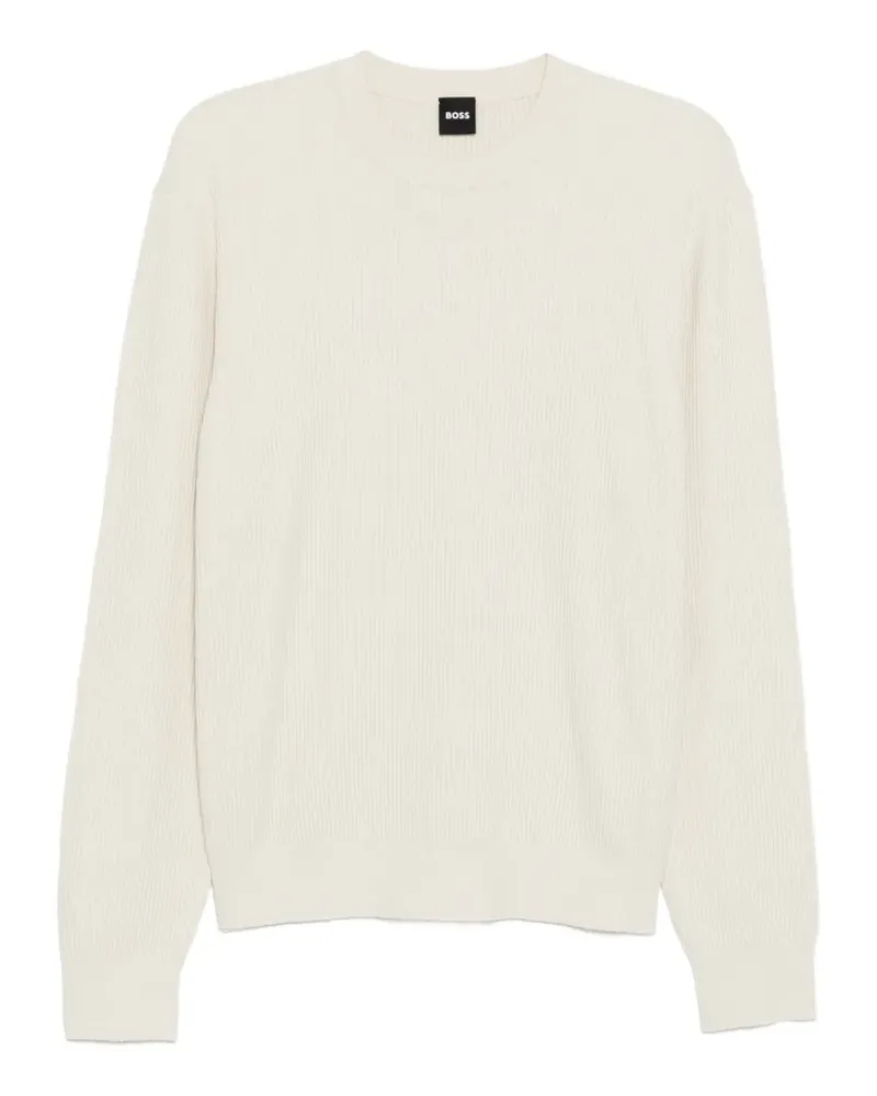 HUGO BOSS Pullover aus Cord - Nude Nude