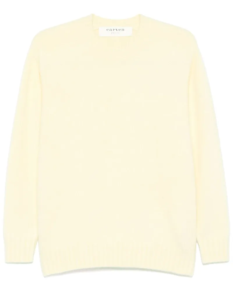 Carven Pullover aus Kaschmir - Gelb Gelb
