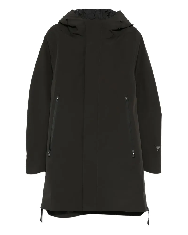 KRAKATAU Parka mit Kapuze - Schwarz Schwarz