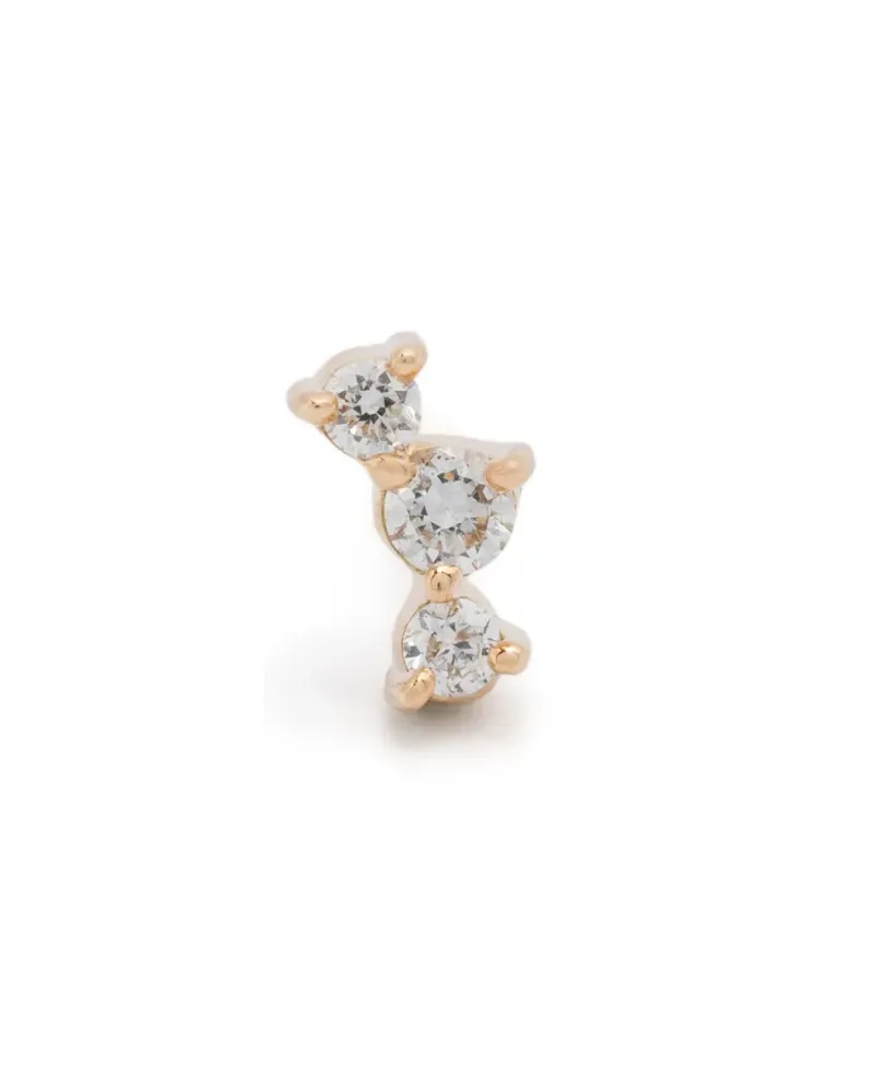 Maria Black 14K yellow gold Fuzzy Flare diamond earring Gold